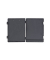 Klemmbrett 2349290, A4, schwarz, Polypropylen