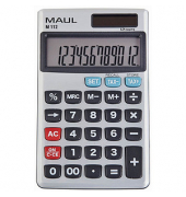 MAUL M 112 Taschenrechner silber