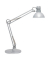 Schreibtischlampe MAULstudy, silber, mit Standfuß