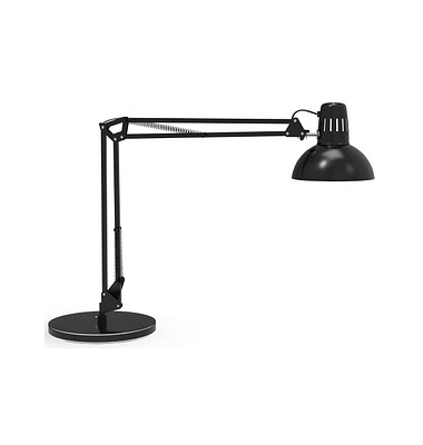 Schreibtischlampe MAULstudy, schwarz, mit Standfuß