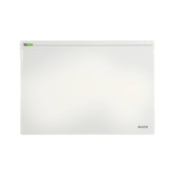 20 Stück Leitz Reißverschlusstasche 2ST transparent 4002432111824 Leitz 2 Stück