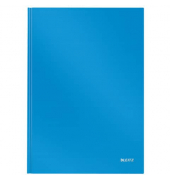 Notizbuch 4665-00-30, Solid, blau, A4, liniert, 90g, 80 Blatt / 160 Seiten