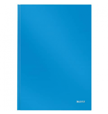 Notizbuch 4665-00-30, Solid, blau, A4, liniert, 90g, 80 Blatt / 160 Seiten