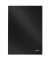 Notizbuch 4665-00-95, Solid, schwarz, A4, liniert, 90g, 80 Blatt / 160 Seiten