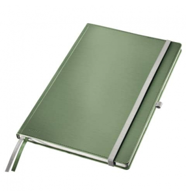 Notizbuch 4475-00-53, Style, gr&uuml;n, A4, liniert, 100g, 80 Blatt / 160 Seiten