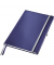 Notizbuch 4475-00-69, blau, A4, liniert, 100g, 80 Blatt / 160 Seiten