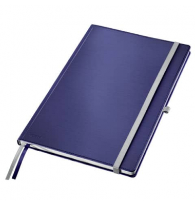 Notizbuch 4476-00-69, blau, A4, kariert, 100g, 80 Blatt / 160 Seiten