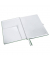 Notizbuch 4476-00-69, blau, A4, kariert, 100g, 80 Blatt / 160 Seiten