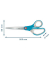 LEITZ Papierschere COSY hellblau 20,5 cm