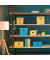 Aufbewahrungsbox Click & Store Cosy 53490019, für A3, außen 36,9x48,2x20cm, Karton gelb