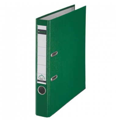 Ordner 1015 1015-50-55, A4 52mm schmal PP vollfarbig gr&uuml;n