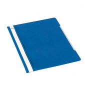 Schnellhefter 4191 4191-00-35, A4, blau, Polyvinylchlorid (PVC), Vorderdeckel transparent
