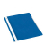 Schnellhefter 4191 4191-00-35, A4, blau, Polyvinylchlorid (PVC), Vorderdeckel transparent