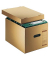 Archivbox 6081 6081-00-00, braun, innen 32x27,2x43,5cm, Karton