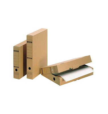 Archivbox 6084 6084-00-00, braun, innen 6,7x32x25,5cm, Karton
