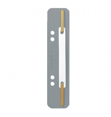 Heftstreifen 3710-00-85, 3,5x15,8cm (BxL), Kunststoff mit Kunststoffdeckleiste, grau