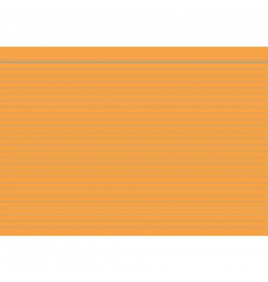 Karteikarten 115046 orange A4 liniert 170g 