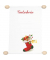 Gutscheinrolle 28716, Schriftzug Gutschein + Nikolausstiefel, A5, 118g