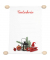 Gutscheinrolle 28718, Schriftzug Gutschein + Weihnachtsdeko, A5, 118g