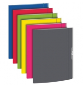 Gummizugmappe 45341, A3 farbig sortiert Karton 350g, mit 3 Einschlagklappen