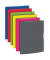 Gummizugmappe 45341, A3 farbig sortiert Karton 350g, mit 3 Einschlagklappen