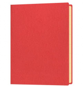 Briefmarkenmappe 180x250mm rot