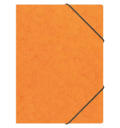 Briefmarkenmappe 180x250mm orange A5