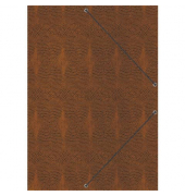 Gummizugmappe Style Coffee, bis DIN A4 46210, A4 Kaffee Karton 350g, mit 3 Einschlagklappen