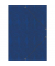 Gummizugmappe Grace 46212, A4 blau Karton 350g, f&uuml;r ca. 250 Blatt  (80 g/m&sup2;), mit 3 Einschlagklappen