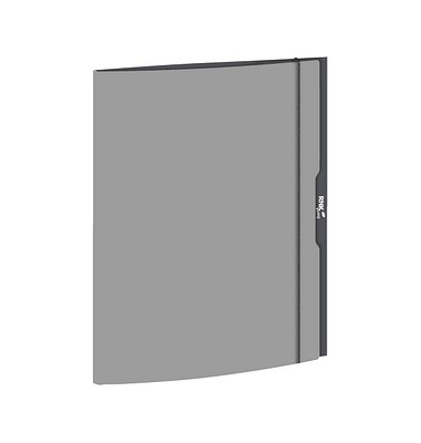 Heftbox friendly grey 46327, A4 dunkelgrau, Karton 350g