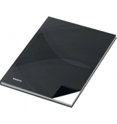 Notizbuch 46743, notes carbon black, schwarz, A5, blanko, 70g, 96 Blatt / 192 Seiten