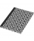 Notizbuch 46745, Rhombus, schwarz, A5, kariert, 70g, 96 Blatt / 192 Seiten