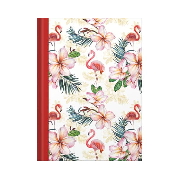 4002871467506 - Notizbuch 46750 Flamingo rot A5 punktkariert 70g 96 Blatt   192 Seiten 4002871467506 RNK