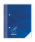 Notizbuch 46758, Business, blau, A5, kariert, 70g, 96 Blatt / 192 Seiten