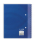 Notizbuch 46758, Business, blau, A5, kariert, 70g, 96 Blatt / 192 Seiten
