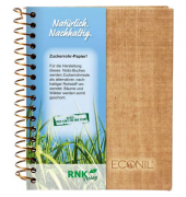 Notizbuch Econil - A6, liniert, 80 Blatt