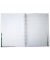 Notizbuch 46779, mit ABC Register Blossom, grün, A5, liniert, 120g, 48 Blatt / 96 Seiten