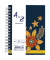 Notizbuch 46780, Orient Flowers, schwarz, A6, liniert, 120g, 48 Blatt / 96 Seiten