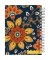 Notizbuch 46780, Orient Flowers, schwarz, A6, liniert, 120g, 48 Blatt / 96 Seiten