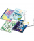 Notizbuch 46788, sortiert, farbig sortiert, A4, blanko, 70g, 96 Blatt / 192 Seiten