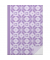 Notizbuch 46802, Grafik Berry, violett, A5, kariert, 70g, 96 Blatt / 192 Seiten