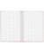 Notizbuch 46803, Ros&eacute;, pink, A5, kariert, 70g, 96 Blatt / 192 Seiten