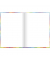 Notizbuch 46806, bunt, A4, blanko, 70g, 96 Blatt / 192 Seiten