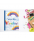 Notizbuch 46807, Over the Rainbow, bunt, A4, blanko, 70g, 96 Blatt / 192 Seiten