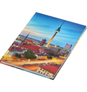 Notizbuch 46730, bunt, A5, kariert, 70g, 96 Blatt / 192 Seiten