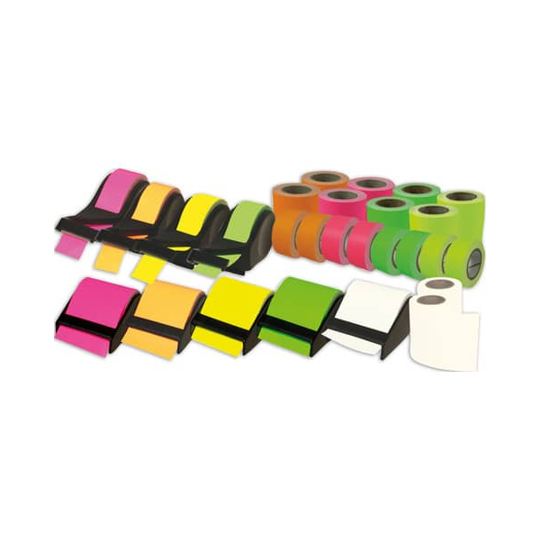 4002871994491 - Haftnotizspender CT1891 60mm & 19mm x 10m nachfüllbar - 27 Stück farbig sortiert 4002871994491 RNK