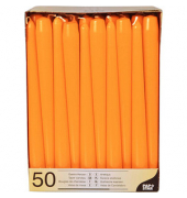 Kerzen 10393 orange 250x22mm (HxØ) ca. 7 Stunden Brenndauer