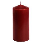 Stumpenkerzen 13582 bordeaux 130x60mm (HxØ) ca. 30 Stunden Brenndauer