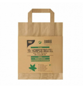 Kompostbeutel 14185, braun, 10 Liter