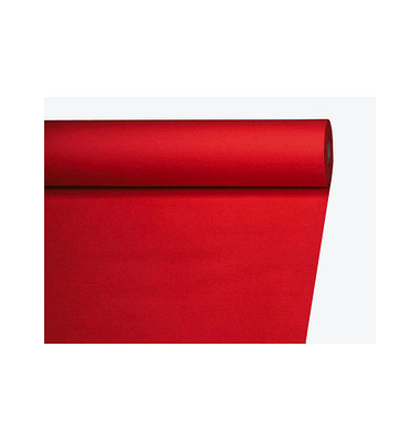 PAPSTAR Tischdecke rot 120,0 cm x 20,0 m PAPSTAR Tischdecke rot 120,0 cm x 20,0 m